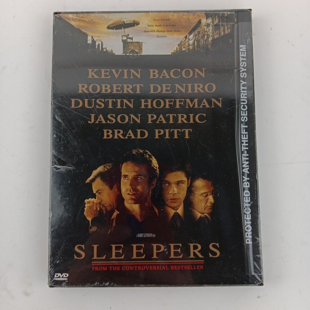 Sleepers DVD 1997 Movie Brad Pitt Kevin Bacon Robert De Niro - New Sealed